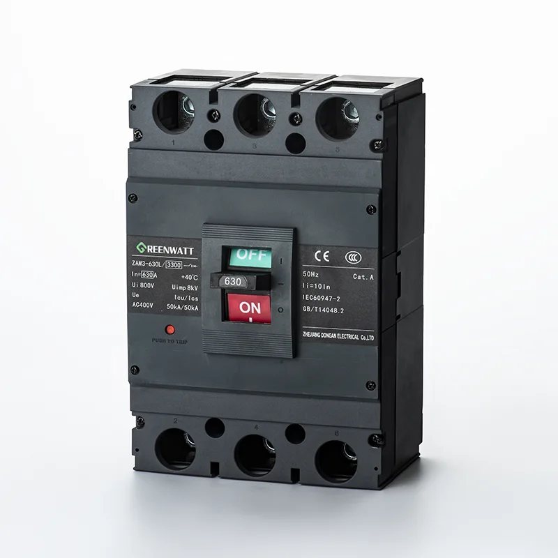 Wyłącznik automatyczny AC400V 630A w obudowie formowanej