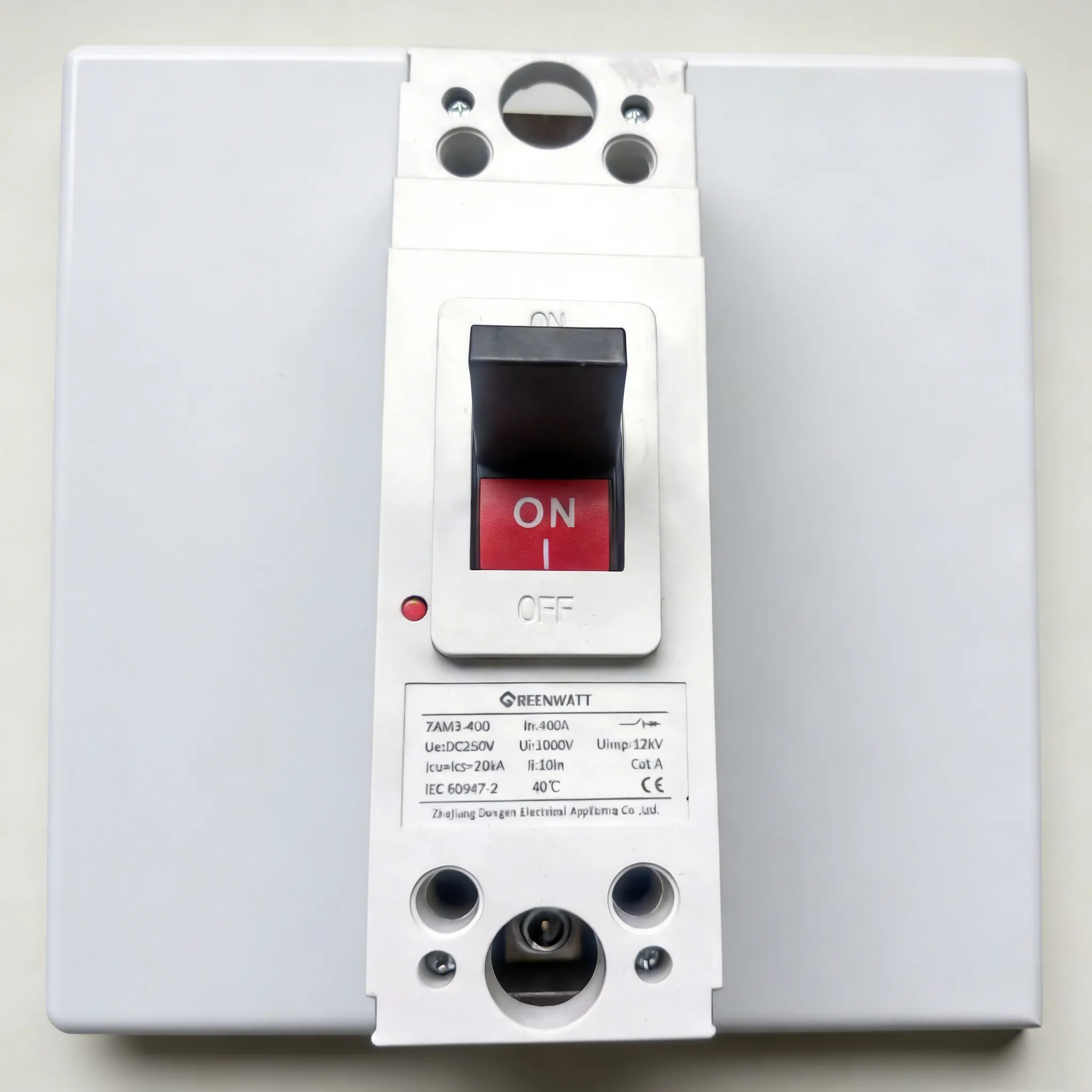 Wyłącznik automatyczny DC250V 250A 1P w obudowie formowanej